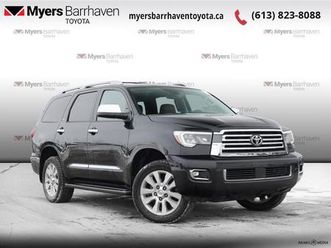 used 2018 toyota sequoia platinum - $497 b/w