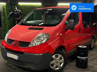 renault trafic ii phase 2 passenger dci 90 cv l1h1 67 100 kms 1ere main - garantie 1 an