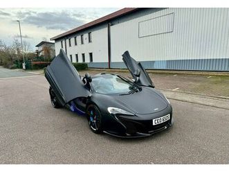 2015 mclaren 650s 3.8 spider