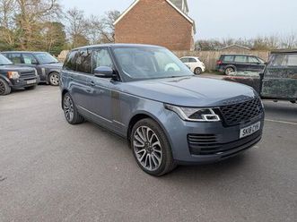 2018 land rover range rover 4.4 sdv8 autobiography 4wd (lwb)(start/stop)