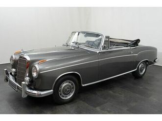 mercedes-benz 220s ponton cabriolet