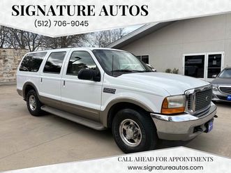 2000 ford excursion limited 4dr suv