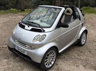 smart fortwo xclusive cabrio c/ac 0.8 cdi 41cv junho/01