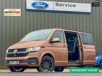 volkswagen transporter crew cab swb l1h1 highline twin side doors leather 150bhp t32 alloys cruise