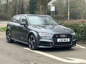 2.0 tfsi black edition sportback s tronic quattro euro 6 (start/stop) 5dr