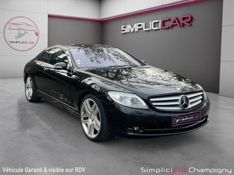 mercedes classe cl 500 7g-tronic a - toit ouvrant - gps -cuir -siège électrique-camera de recul