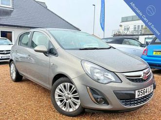 2014 vauxhall corsa 1.2 se 5dr hatchback petrol manual
