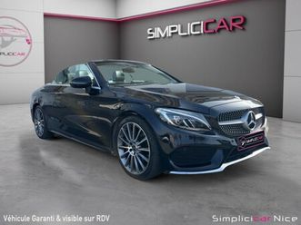 mercedes classe c cabriolet 220 d 9g-tronic fascination / camera/ sieges chauffants-ventiles/garantie 12 mois