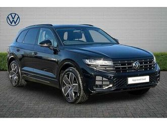 volkswagen touareg - 3.0 v6 tdi 4motion 286 black edition 5dr tip auto - tow bar, 360 cameras