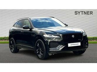jaguar f-pace diesel estate 2.0 d200 r-dynamic se black 5dr auto awd