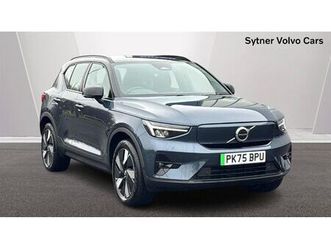 volvo ex40 185kw extended range plus 78kwh 5dr auto