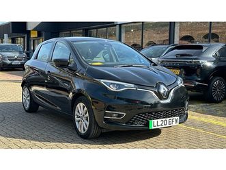 renault zoe zoe 100kw i iconic r135 50kwh rapid charge 5dr auto hatchback