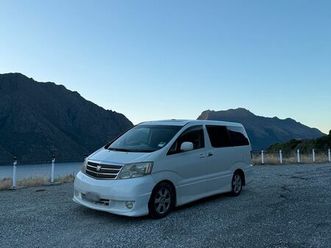 toyota alphard campervan in christchurch neuseeland