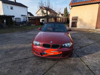 bmw cabrio 118 rot automatik