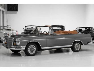 1967 mercedes-benz s-class cabriolet