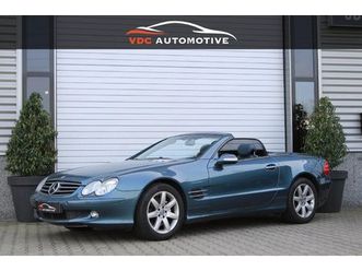 mercedes-benz sl-klasse cabrio - 500 1e eigenaar | harmankardon | multicontourstoelen | stoelklima | keyless | youngtimer |