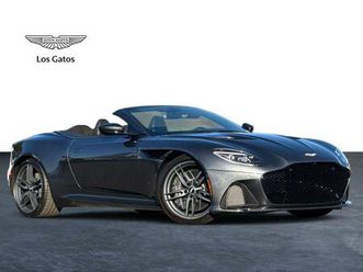 certified 2020 aston martin dbs superleggera volante