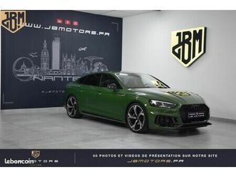 audi rs5 sportback v6 2.9 tfsi 450 tiptronic 8 quattro audi exclusive immat france pas de malus