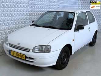 toyota starlet - 1.3-16v xli voor de export of liefhebber? (1998)