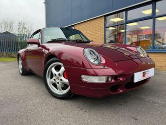 3.6 993 carrera tiptronic s 2dr