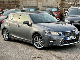 lexus ct 200h 1.8 200h luxury cvt euro 6 (start/stop) 5dr