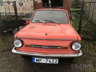 zaz 968, cena 1 950 €. pārdod zaz 968m, 1981. gada izlaidums. документы komplektā книг - sludinājumi