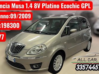 musa 2ª serie musa 1.4 platino ecochic gpl