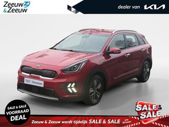 kia niro - 1.6 gdi phev dynamicplusline trekhaak | leder | camera | stoel/stuurverwarming | keyless |