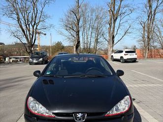 peugeot 206 cc 1.6 benziner / tüv-09.26 / alu / shz / sportlich