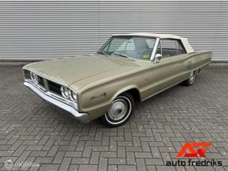 dodge coronet 500 | cabrio | originele staat | 1966 | — dodge — marktplaats