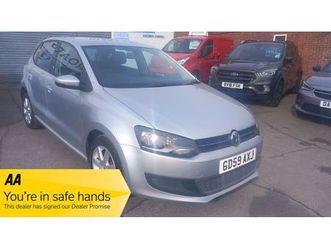 2010 volkswagen polo 1.2 se (60ps) 5d