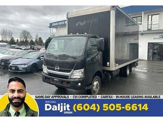 2020 hino 195 18’ box + liftgate + efficient + durable