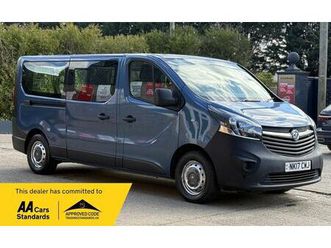 2017 vauxhall vivaro 1.6cdti 2900 l2h1 (95ps)(eu6) (start/stop) 9 seats combi