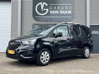 opel combo tour 1.2 turbo l2h1 110pk 7persoons,navi,clima,cruise,carplay,stoel+stuurverw,elektrramen+spiegels,camera,pdc,lmv,hud