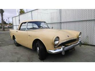 classic british roadster – 1963 sunbeam alpine w/ hardtop!