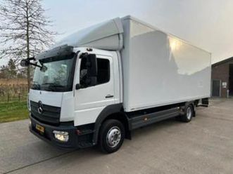 mercedes-benz atego 1218 / nl truck / 12t / box+lift / top c — vrachtwagens — marktplaats