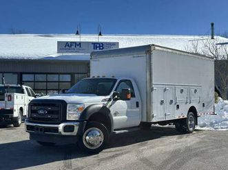 2016 ford f550 15ft utility box truck