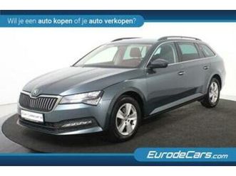 skoda superb combi 2.0 tdi *1ste eigenaar*navigatie*stoelver — skoda — marktplaats