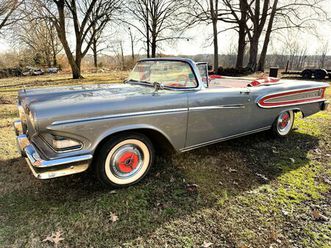 award winning 1958 edsel pacer convertible