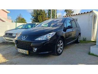 peugeot 307 sw 1.6 hdi black & silver
