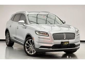 used lincoln nautilus 2.0t presidential 2022