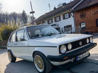 vw golf mk1 oldtimer h zulassung 1er