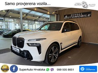bmw x7 m60i xdrive aut. 530 ks, 6-sjed+zračni+acc+kam+gr sjed+head+pano