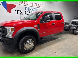 2022 ford f-550 super duty chassis xl crew cab 203 4wd