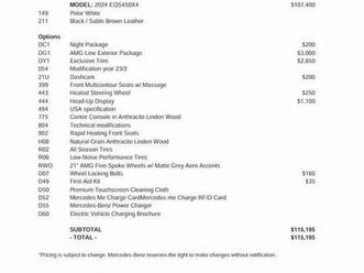 used 2024 mercedes-benz eqs 450 4matic