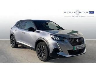 e-2008 50kwh gt premium auto 5dr (7kw charger)