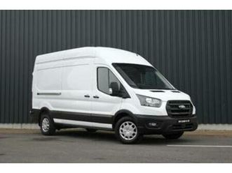 ② ford transit l3h3 full optie 360cam, acc, blis, carplay,btw — camionnettes & utilitaires — 2ememain