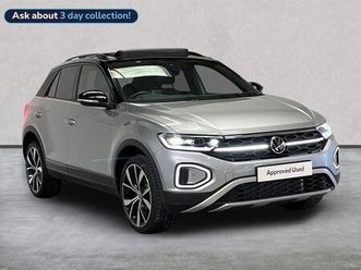 volkswagen t-roc 1.5 tsi style design suv 5dr petrol dsg euro 6 (s/s) (150 ps)