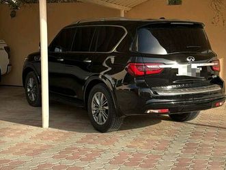 used infiniti qx80 5.6l black edition (8 seats) 2021