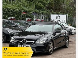 2.1 e220 bluetec amg line cabriolet g-tronic+ euro 6 (start/stop) 2dr